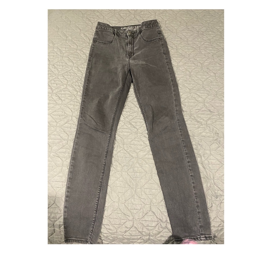 American Eagle High Rise Black Jeans